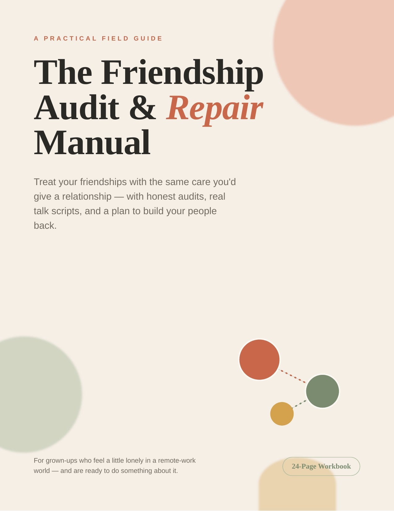 The Friendship Audit &amp; Repair Manual
